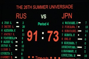 RUSSIA Won the Game Shenzhen University Game(Universiade)